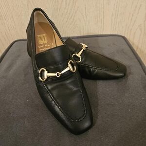 Bruno Magli Black Loafers